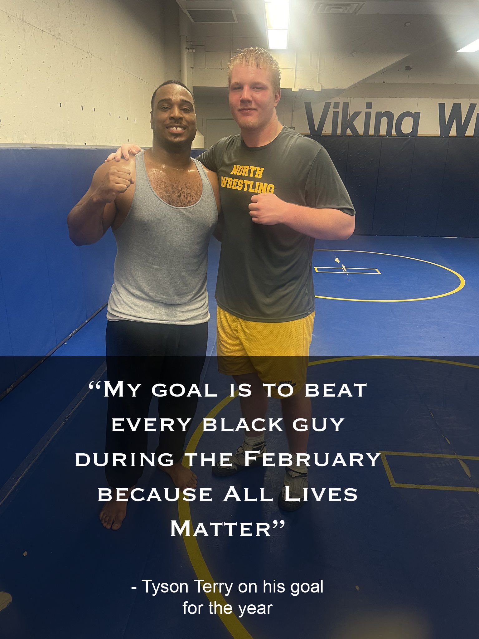 NotMikeSautter on Twitter "Omaha North HWT Tyson Terry has some