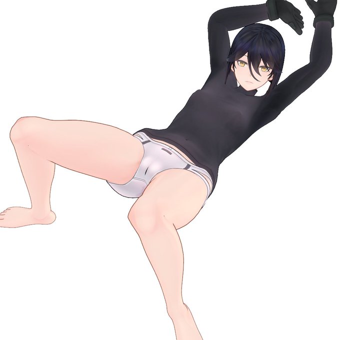 ポーズ指定する場合、手足が全部入っていないと融合しやすい 