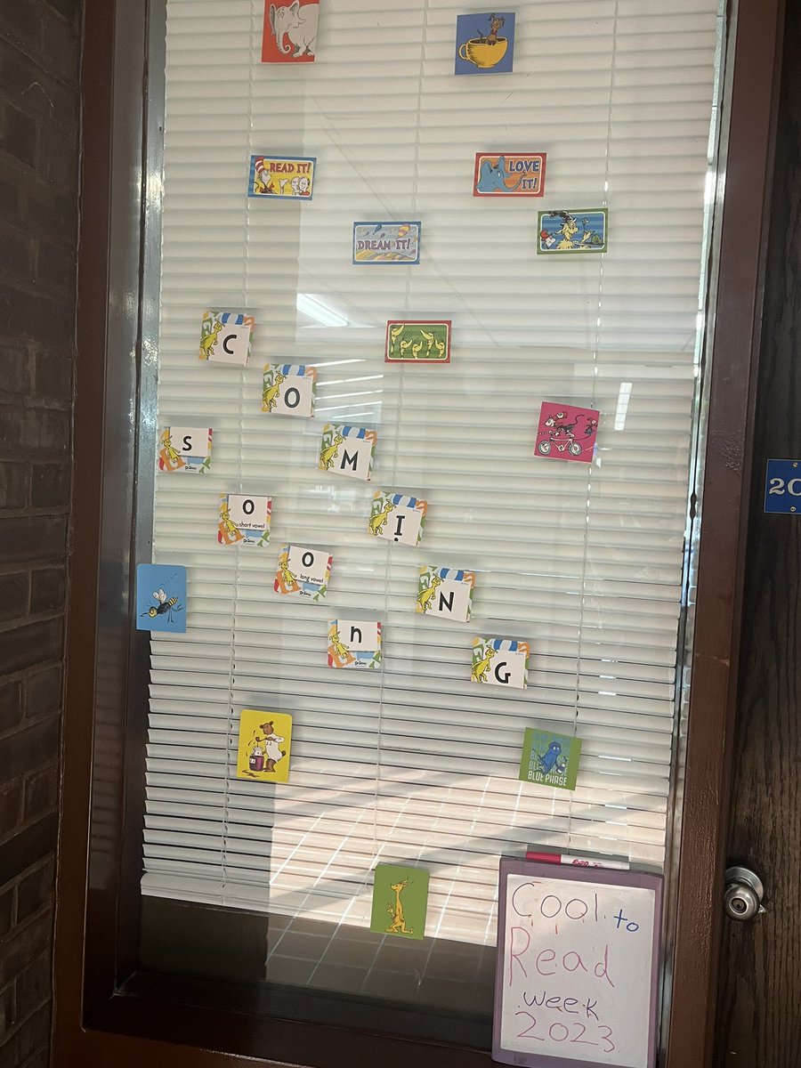 Getting ready for Cool to Read Week! #AMS