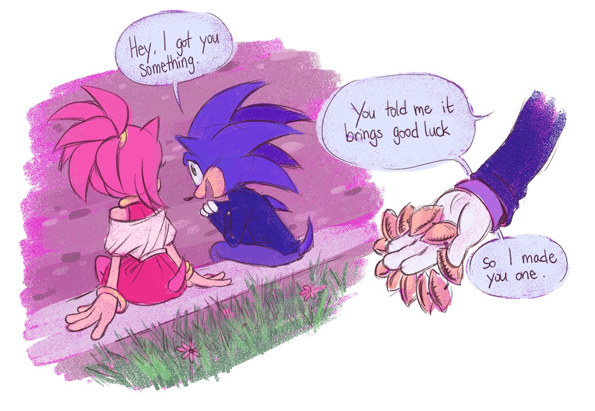 Ben The Cancer (COMMS OPEN!!!!!!!!) on X: sonamy for da valentine