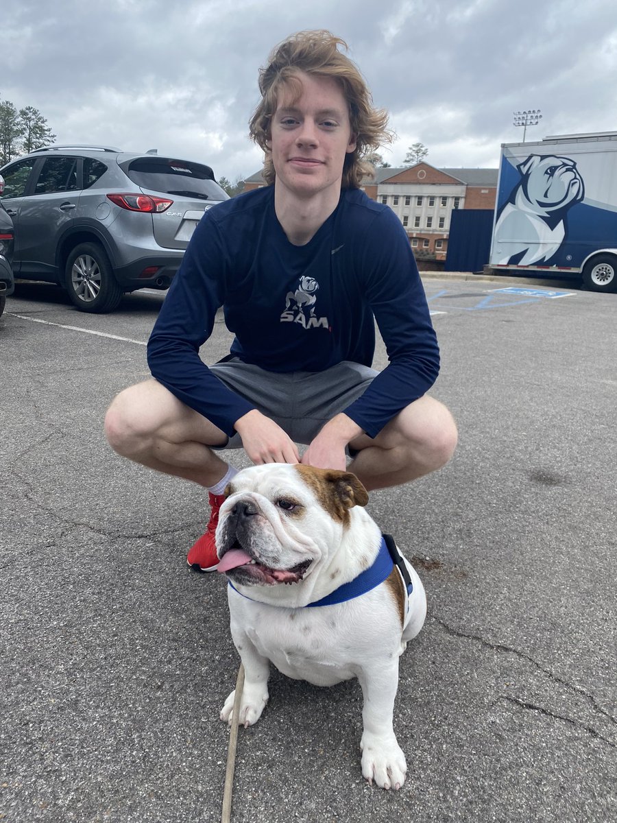 I also got to meet Quinn Richey <a href="/qrichey35/">Quinn Richey</a>, <a href="/marcellusvail02/">Marcellus vail</a>, <a href="/jaden_campbell5/">Jaden</a> and <a href="/JaronRillie/">jaronrillie</a>! What an exciting day and team!! <a href="/SamfordMBB/">Samford Men's Basketball</a> <a href="/samfordu/">Samford University</a> <a href="/SamfordSports/">Samford Sports</a> <a href="/ChooseSamford/">Samford University Admission</a>