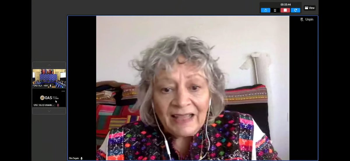 📚 Profesora y feminista Rita Segato en #95AñosCIM 💜:

 "La Convención de Belém do Pará fue promulgada por aclamación el 9 de junio de 1994 y entró en vigor el 5 de marzo de 1995, tornándose referencia mundial al enfrentamiento de la violencia contra la mujer (...)