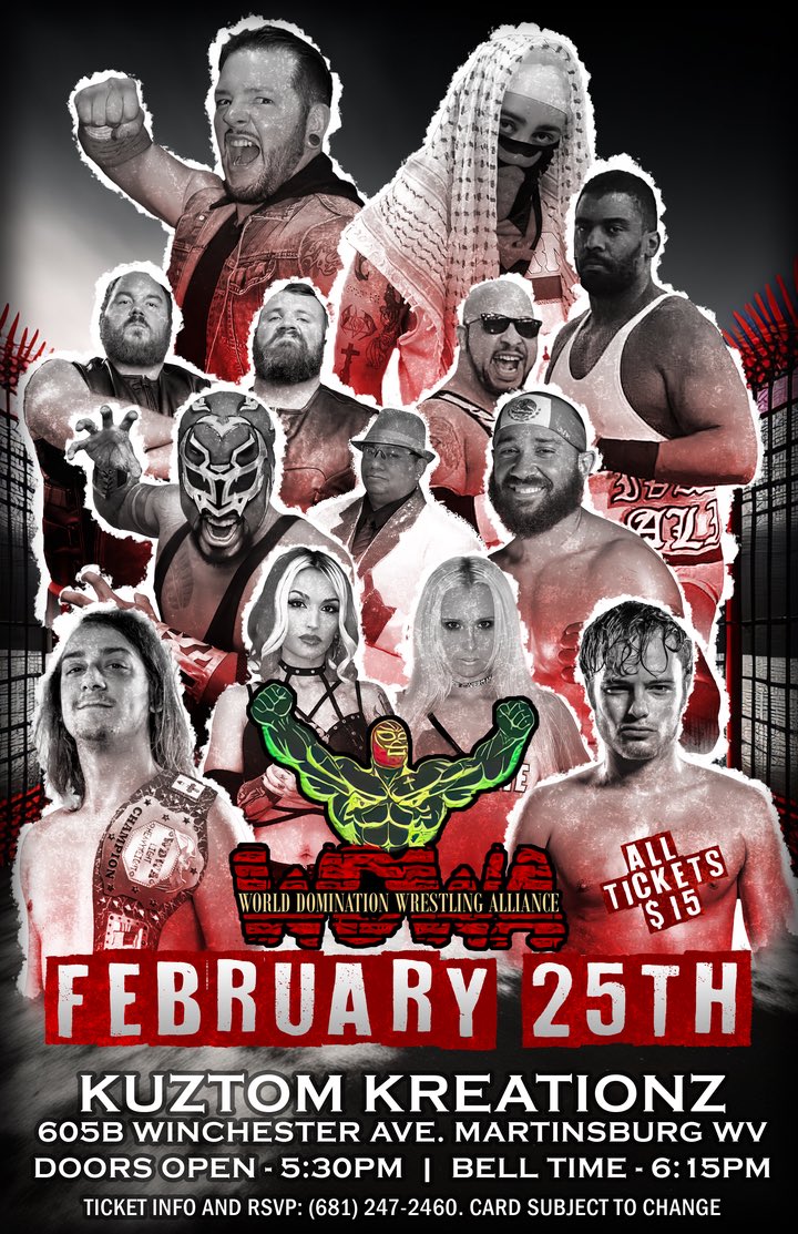 Babe wake up a new WDWA poster dropped #SupportIndieWrestling