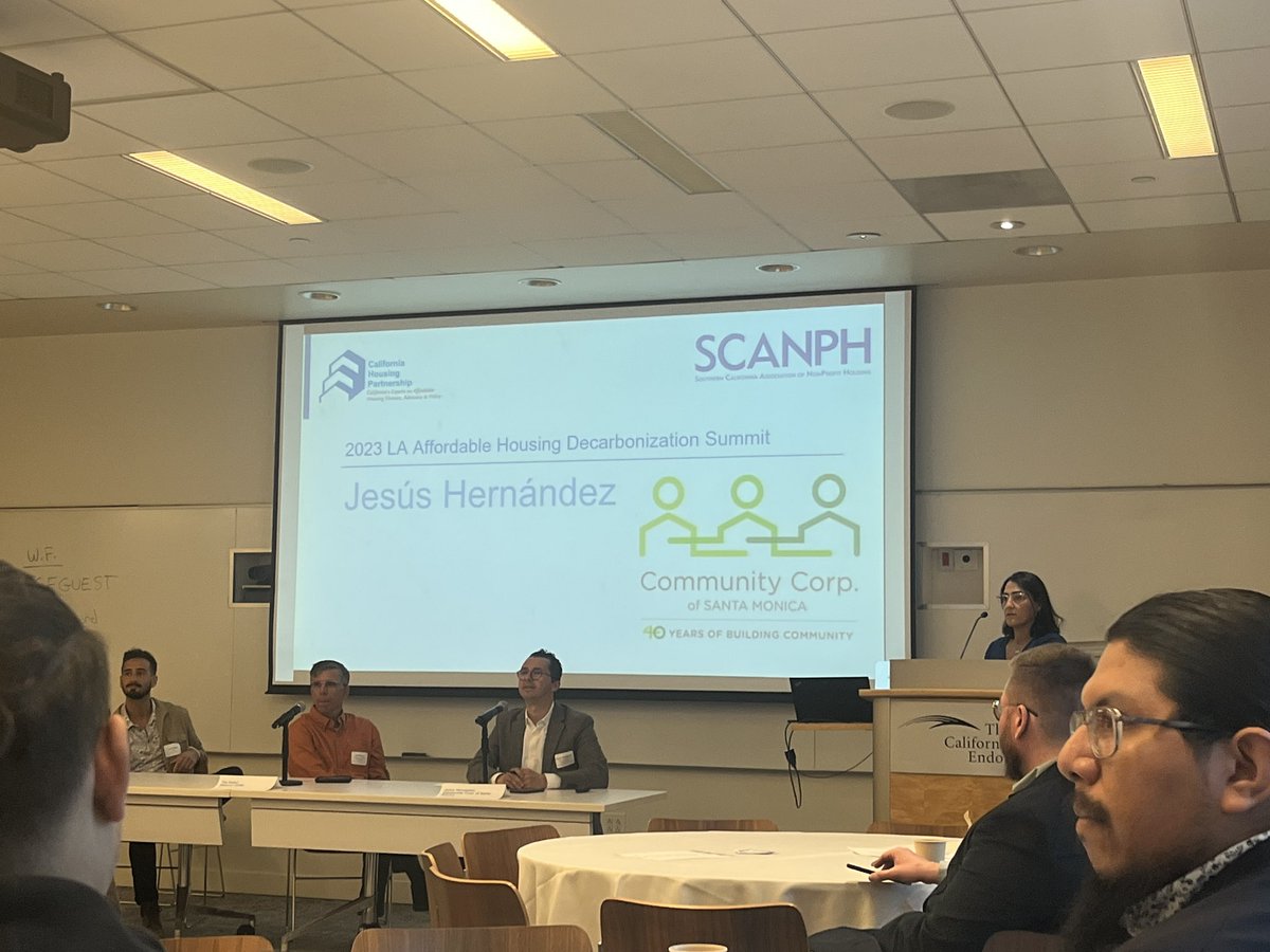 LASolarGuy's tweet photo. @MorphoEnergy is excited to be a part of today’s important discussion on decarbonizing affordable multifamily properties in Los Angeles.   @SCANPH @CHPCnews https://t.co/88oC0YvFoi