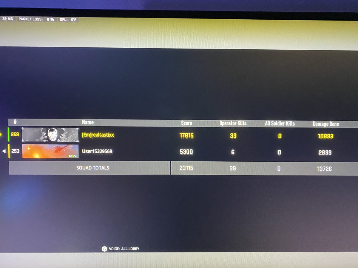 Finally 🚬 Das Update ist so ein W. 33Kills erste Runde mit der neuen AR