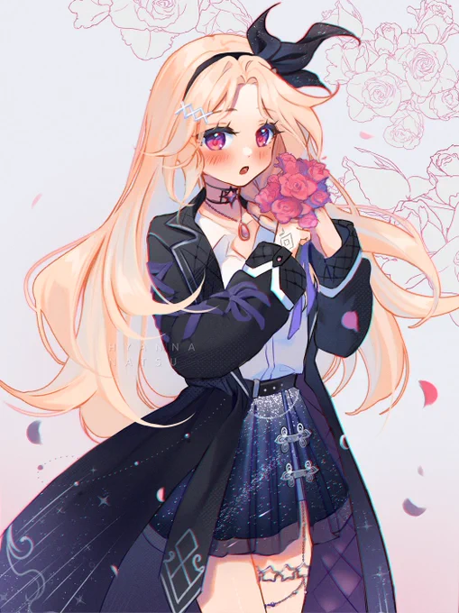 Her first Valentines date  