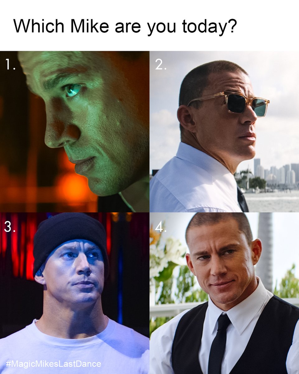 Tag yourself, I’m number 3. #MagicMikesLastDance in theaters now! 🎟️: magicmikeslastdancemovie.com