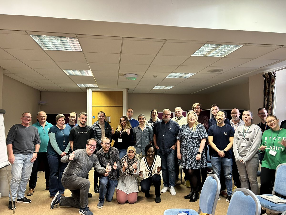 mandyshu's tweet photo. Slightly cheeky happier group of new Advanced Life Support instructors @ResusLTHT @ResusCouncilUK https://t.co/0AoKiJ6jhl