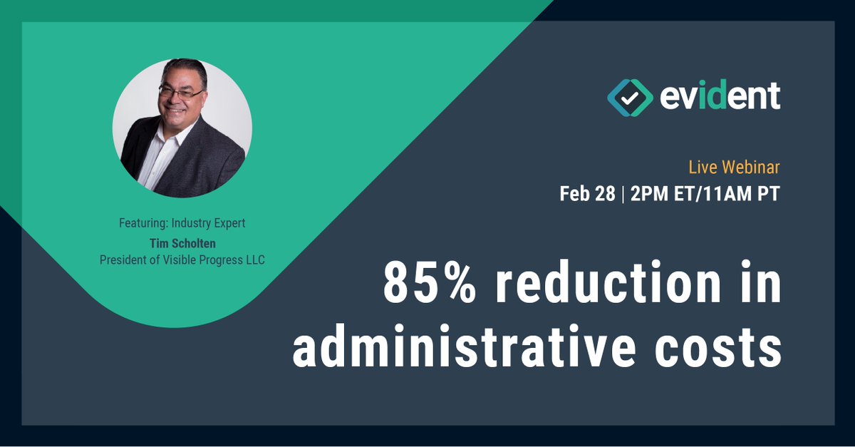 Want to achieve an 85% reduction in administrative costs of your commercial loan origination process? Join this live webinar to learn how #AI &amp; #machinelearning will help automate your process and help you stop losing money. 

ow.ly/Cxy050MUIKU

#commerciallending #risk