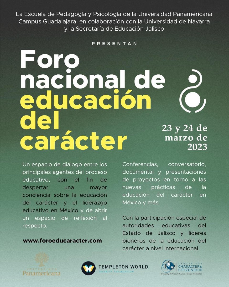 Educación del Carácter tweet media