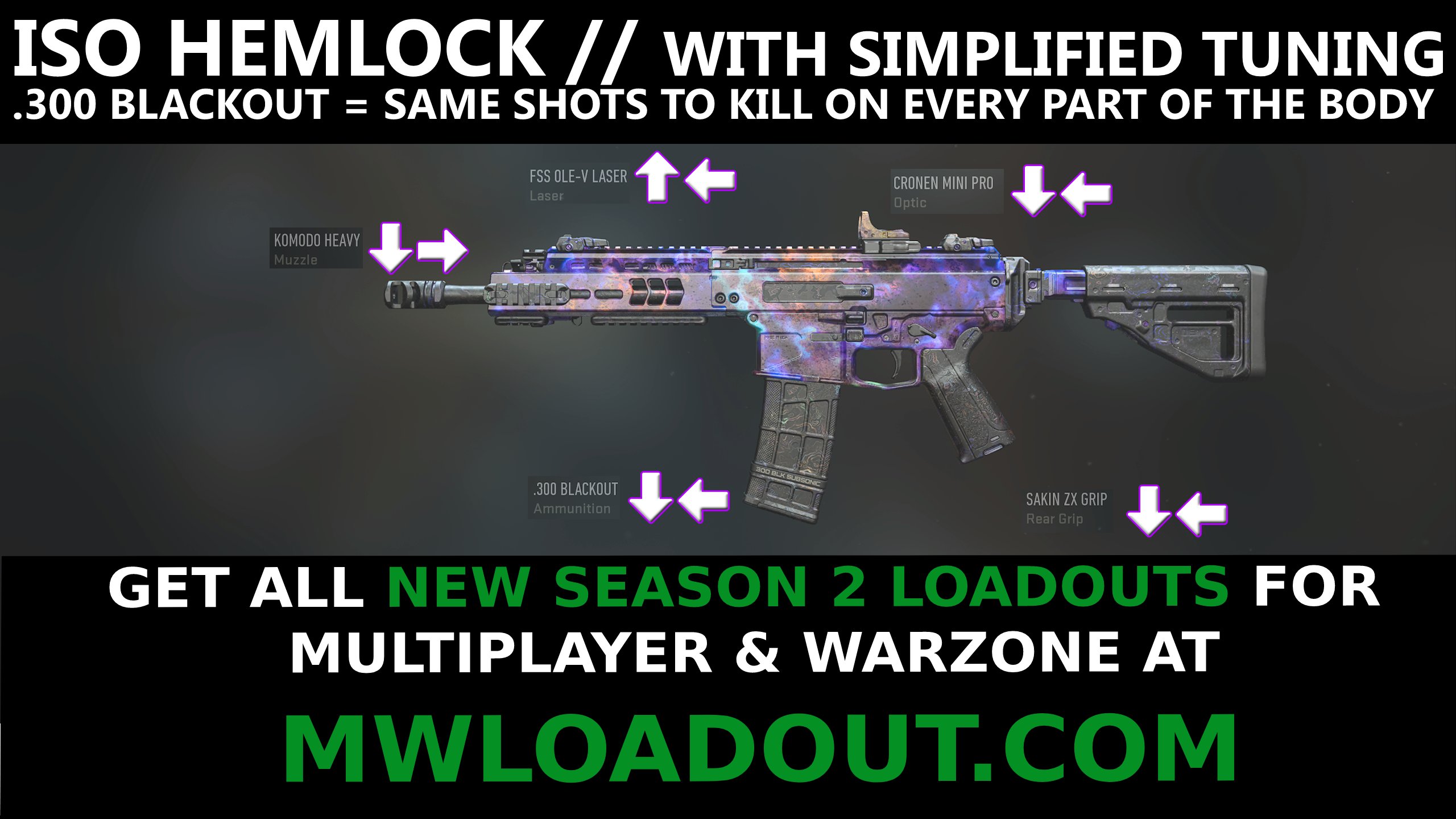 Best ISO Hemlock Warzone Loadouts - Super easy to use and reliable!