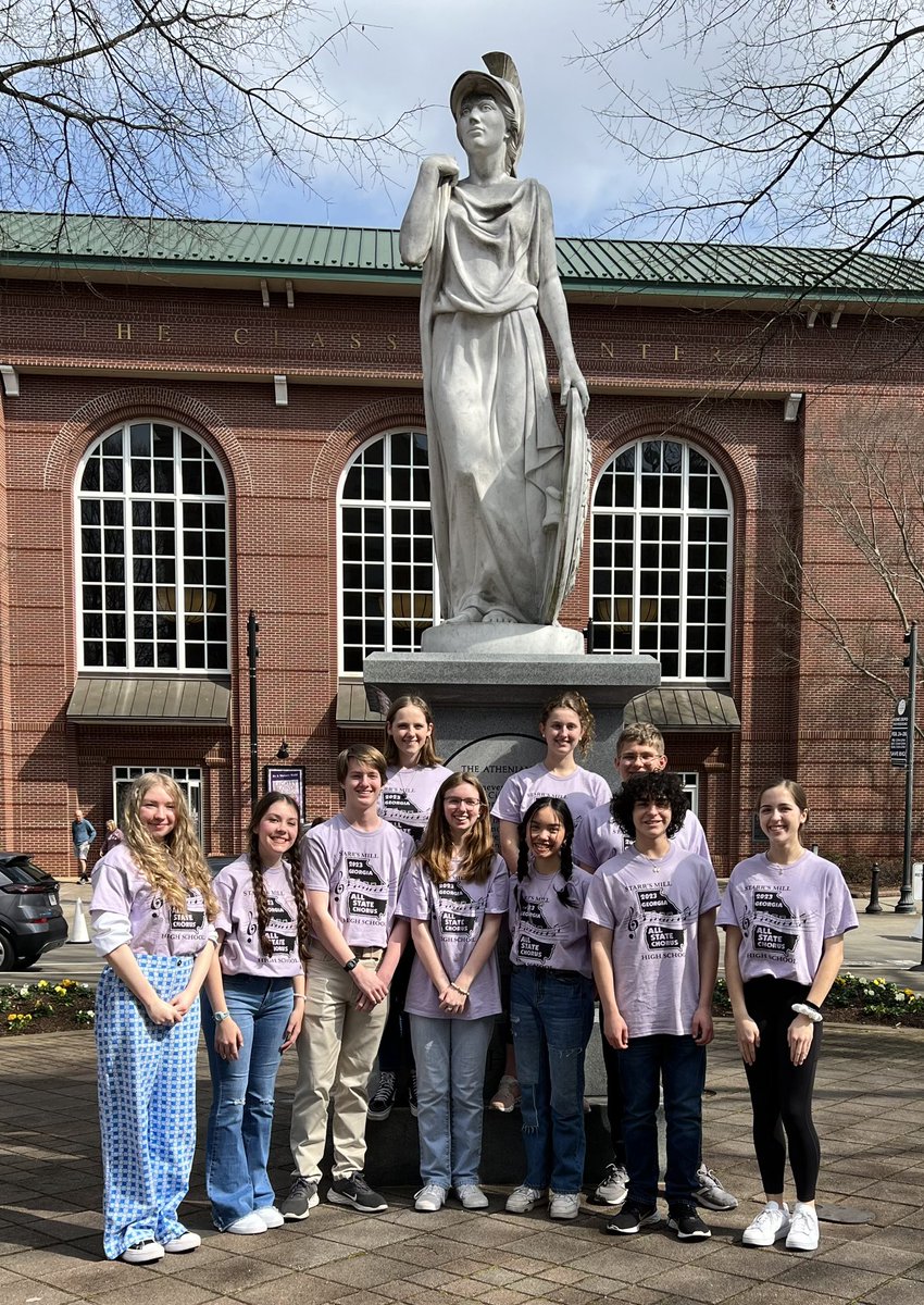 SMHSChorus's tweet photo. Our SMHS Chorus is well represented at All State this weekend. Have fun and enjoy the music! @StarrsMillHS https://t.co/buFJxHFpNh