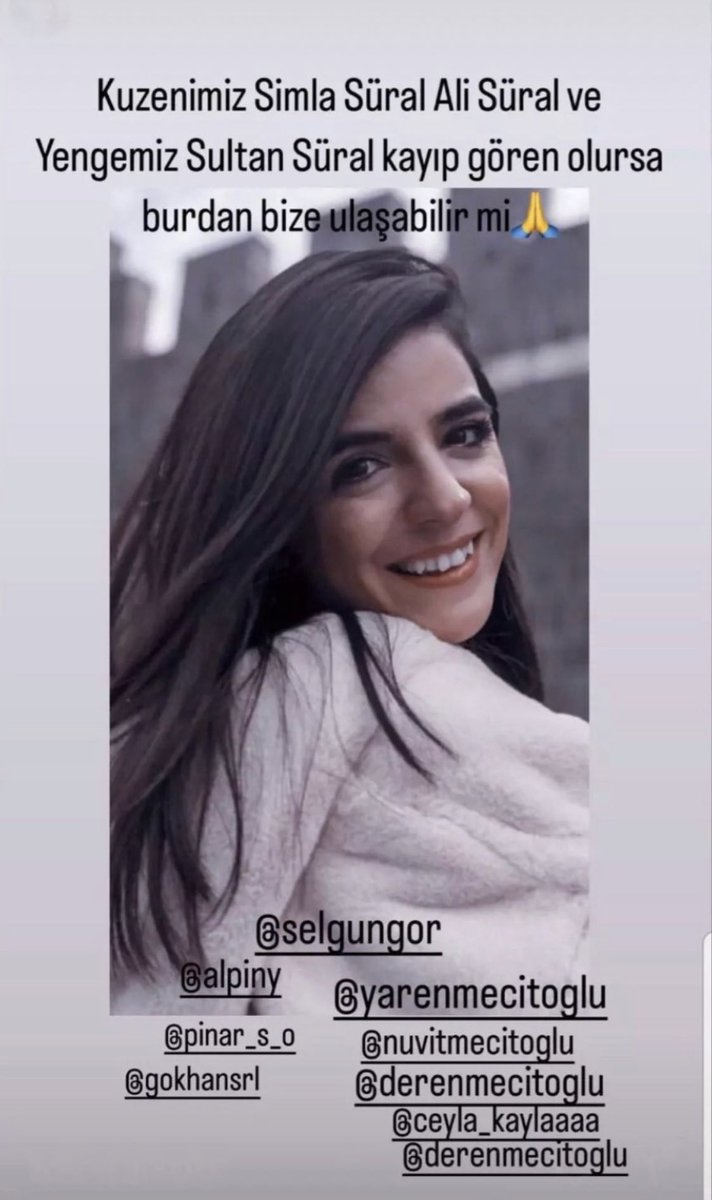 Son bilinen konumları Antakya.. bir umut paylaşıyorum.. duyan gören <a href="/TLGYNR/">Tolga Yener</a> ile iletişime geçmesini rica ediyorum..