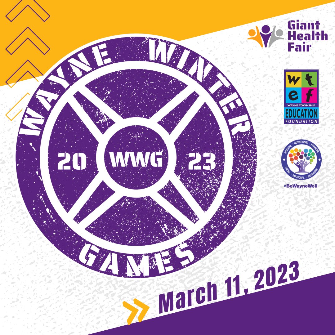 WayneWellness's tweet photo. WHO’S READY?!
Get your team together and sign up soon…only 23 more days until the WWG is back in-person! #WWG2023 #GiantHealthFair #bewaynewell @WayneTwpEdFound @WayneTwpSuper @WayneTwpSchools https://t.co/1C2ctDbLDy