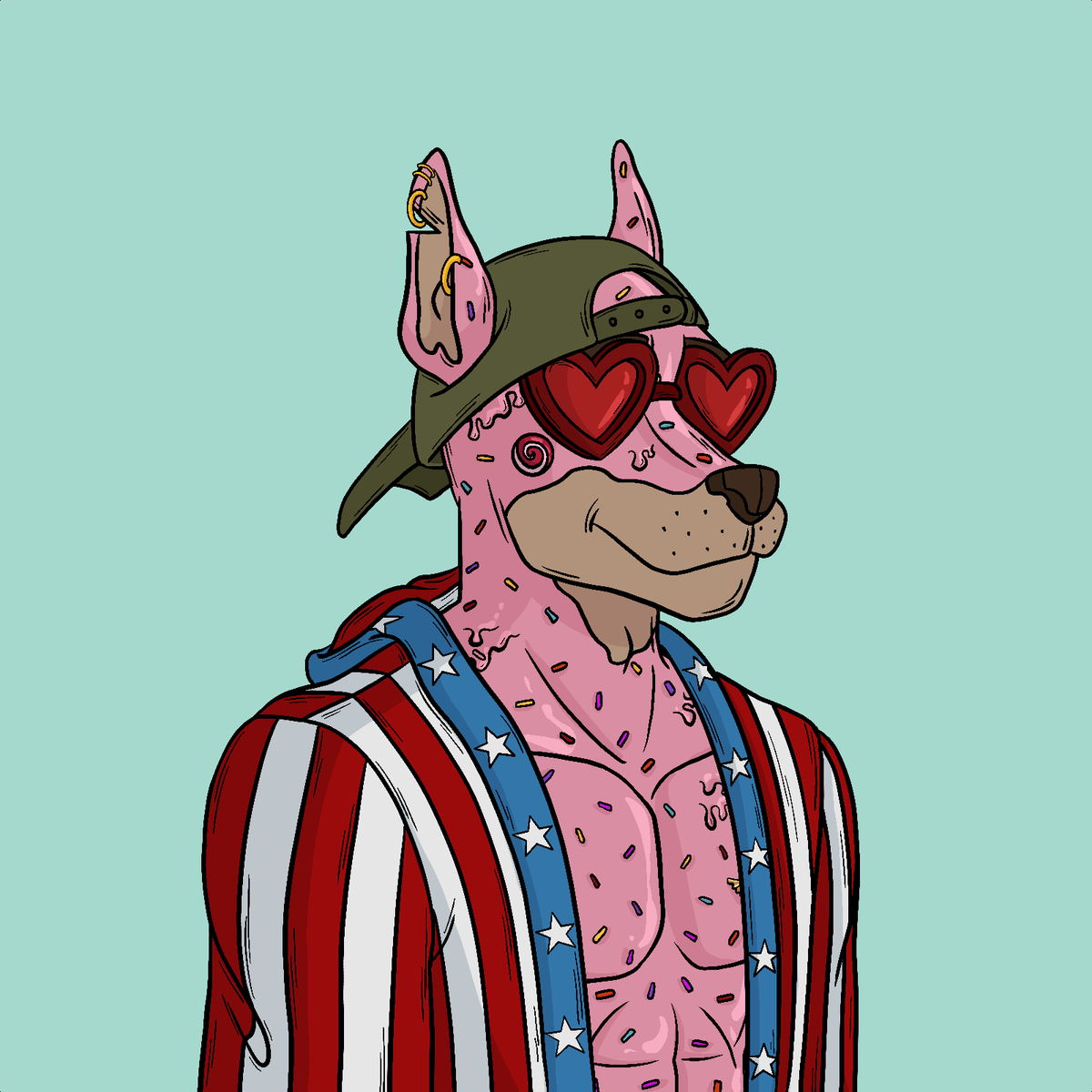 Look how sweet doggo is he! But be careful he can steal your heart in a second! ❤️‍🔥The 1 out of 10k from the #Dobervese collection! 

#NFT #NFTCollection #Web3