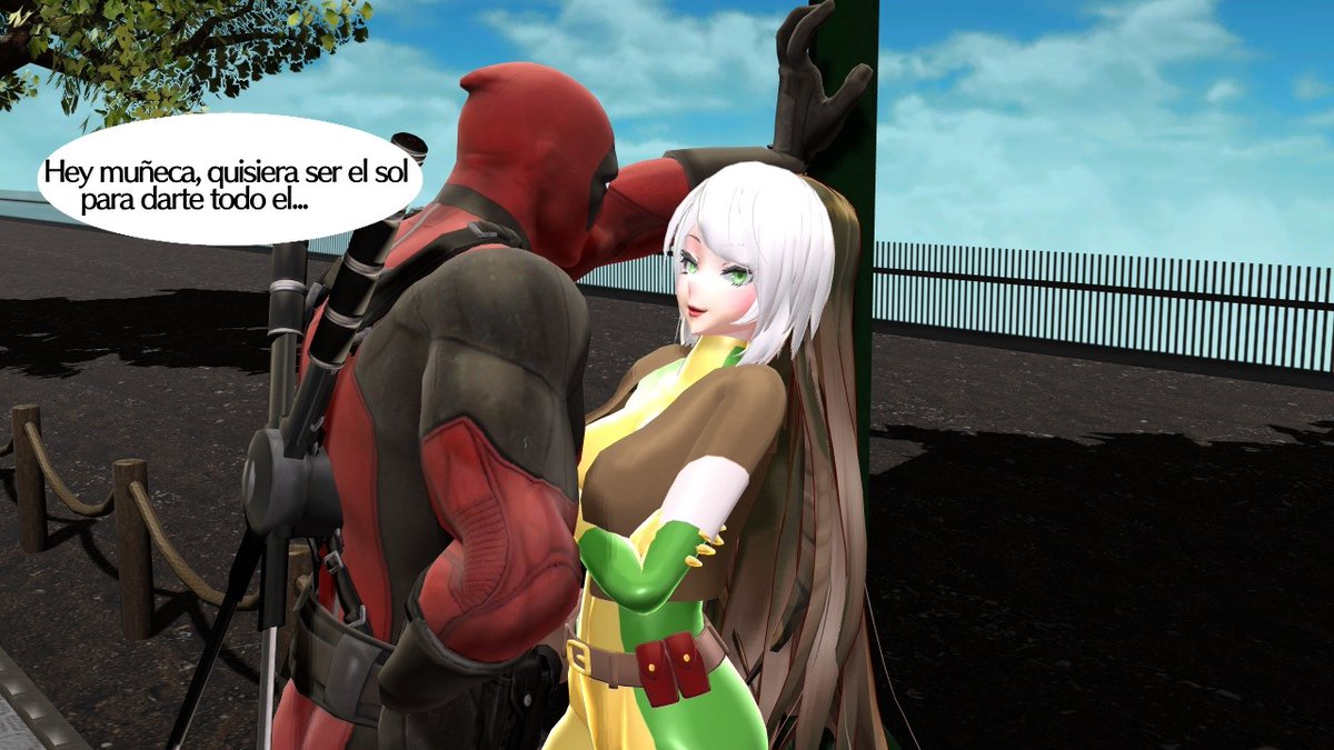 vhal97's tweet photo. No me juzguen por esto. Lo hice hace más de 4 años porque no tenía nada mejor que hacer. Continuación en comentarios

En fin RoguexDeadpool >>>>>>>> RoguexGambit

#MarvelComics #MMD #MikuMikuDance #Rogue #Deadpool #RoguexDeadpool #RoguePool #ship #oc #nextgen #minicomic https://t.co/fCDKr7g4H9
