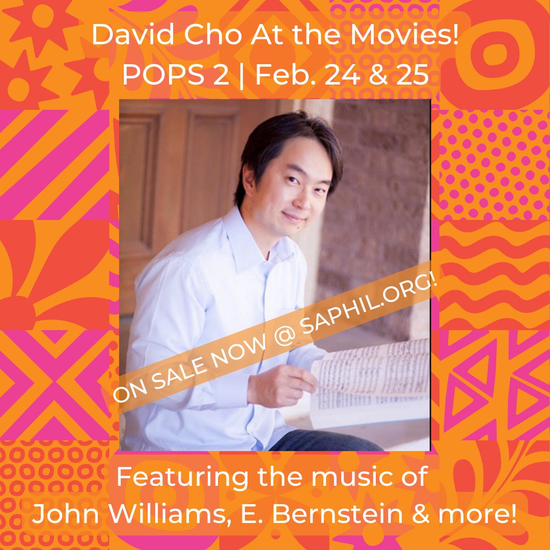 Concerts &amp; FREE Events - This Wknd &amp; Next! - *saphil.org*
BUY TICKETS NOW!
