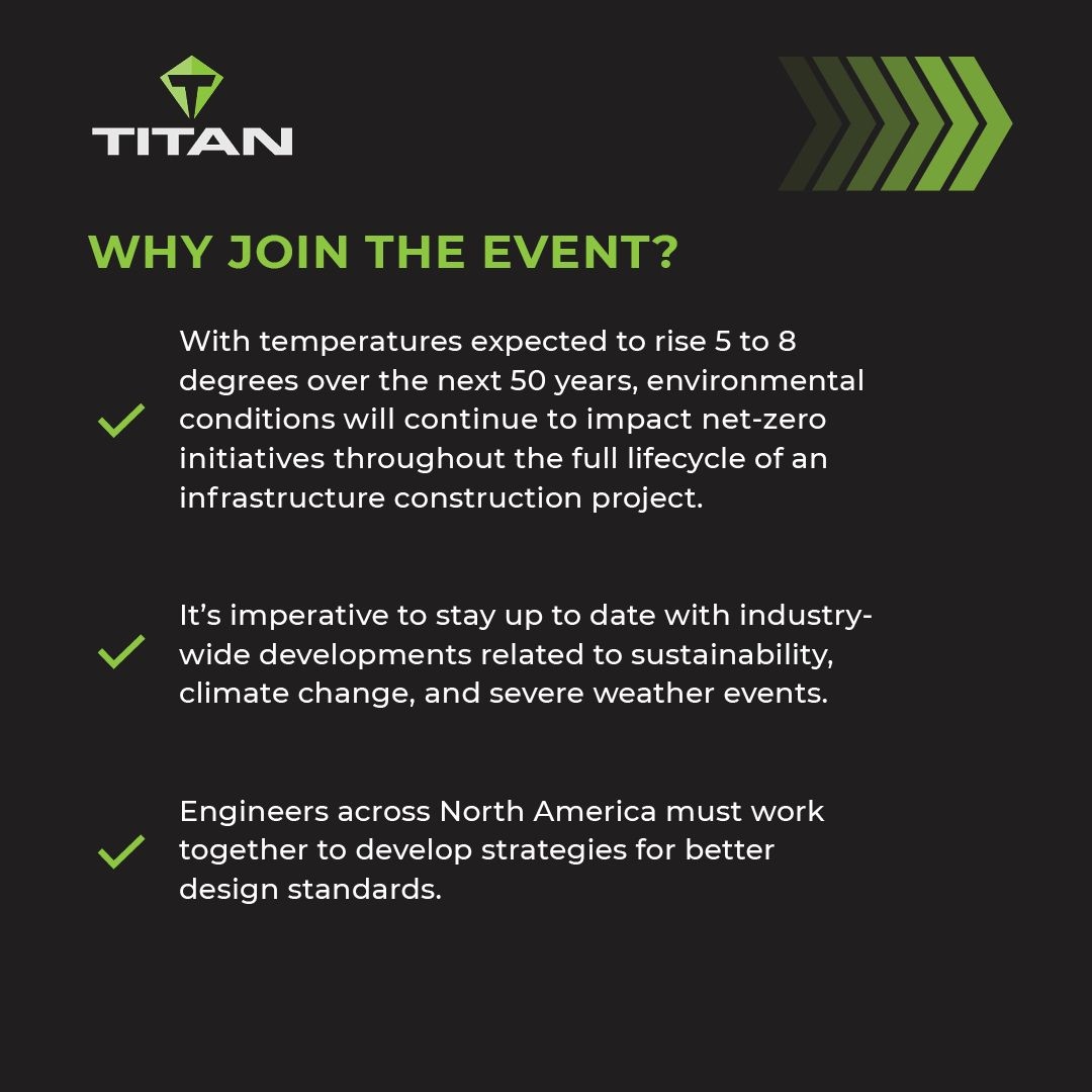 bizforclimate's tweet photo. Join our chair, Derek Earl, on February 22 at Titan Environmental's Free Virtual Roundtable. 

Join industry experts for a discussion on sustainability and climate change trends in construction.

February 22 at 11am CST on Zoom.

Grab your seat here 👉 https://t.co/4cmY9v7xmB https://t.co/3pUCtI5Mds