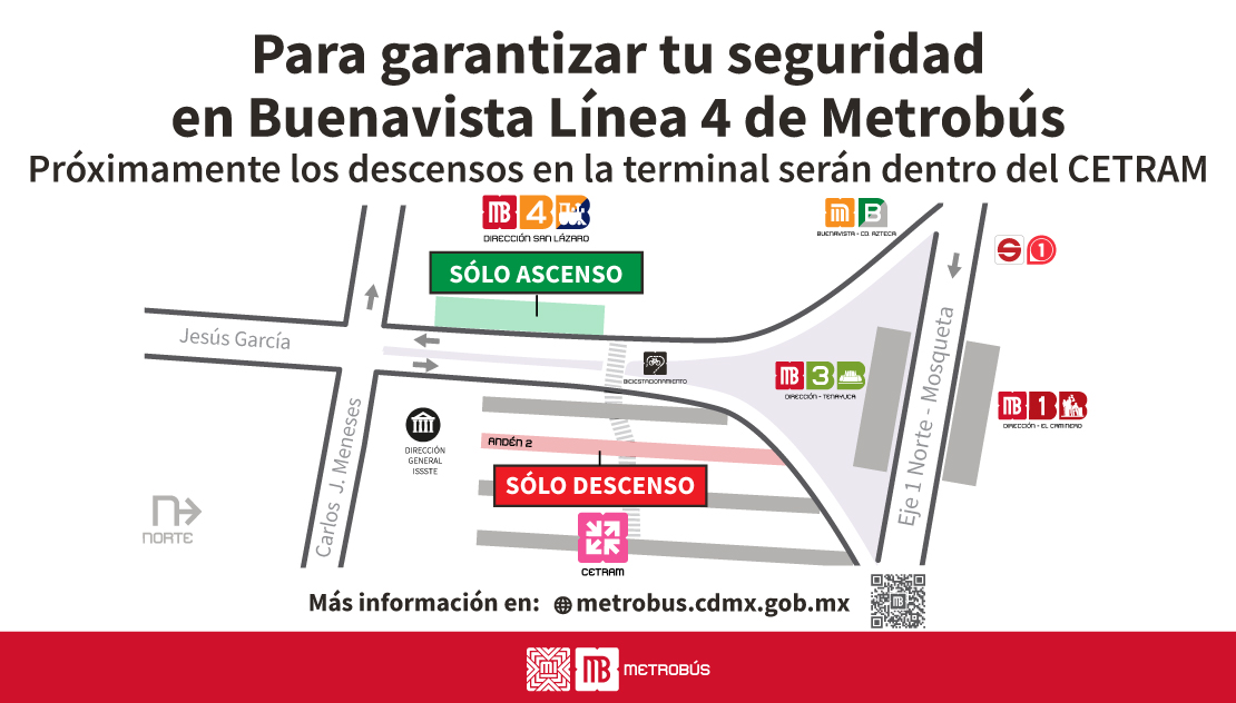 Gobierno de la Ciudad de México on Twitter "RT MetrobusCDMX 🔔 ¡Por