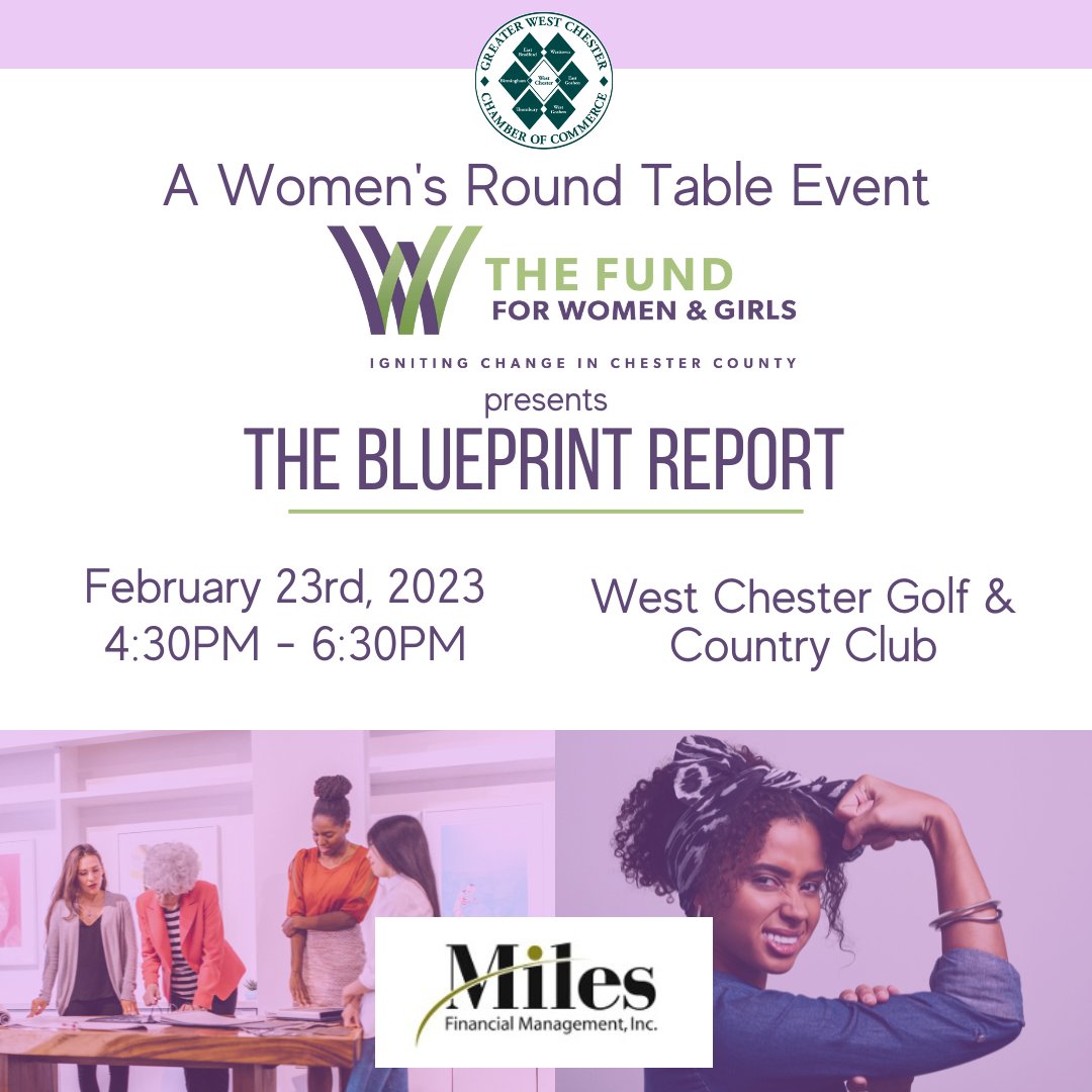 Join us for this special #WomensRoundTable, where <a href="/thefundchesco/">The Fund for Women and Girls</a> will present its Blueprint Report on inequalities for women in business. 💪 Register here: ow.ly/FRtI50LVqkw
