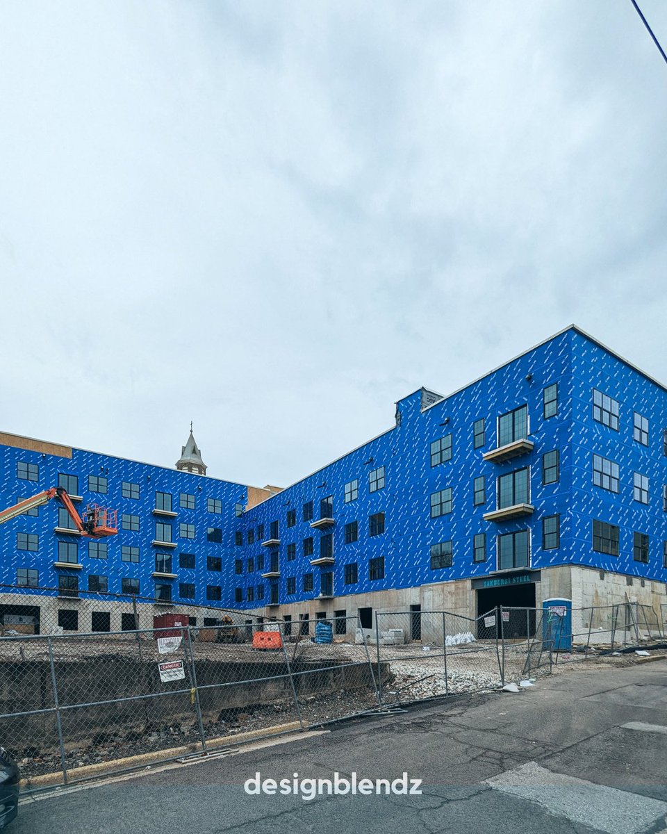 Designblendz's tweet photo. Starting construction on our 1st project in Phoenixville! A 68-unit multi-family building at 140 Church St, brought to life by our talented partners at Omega Builders. Excited to see this one unfold! 
#Architecture #MultiFamily #Phoenixville #BuildingUp https://t.co/XlJgXEKU5l