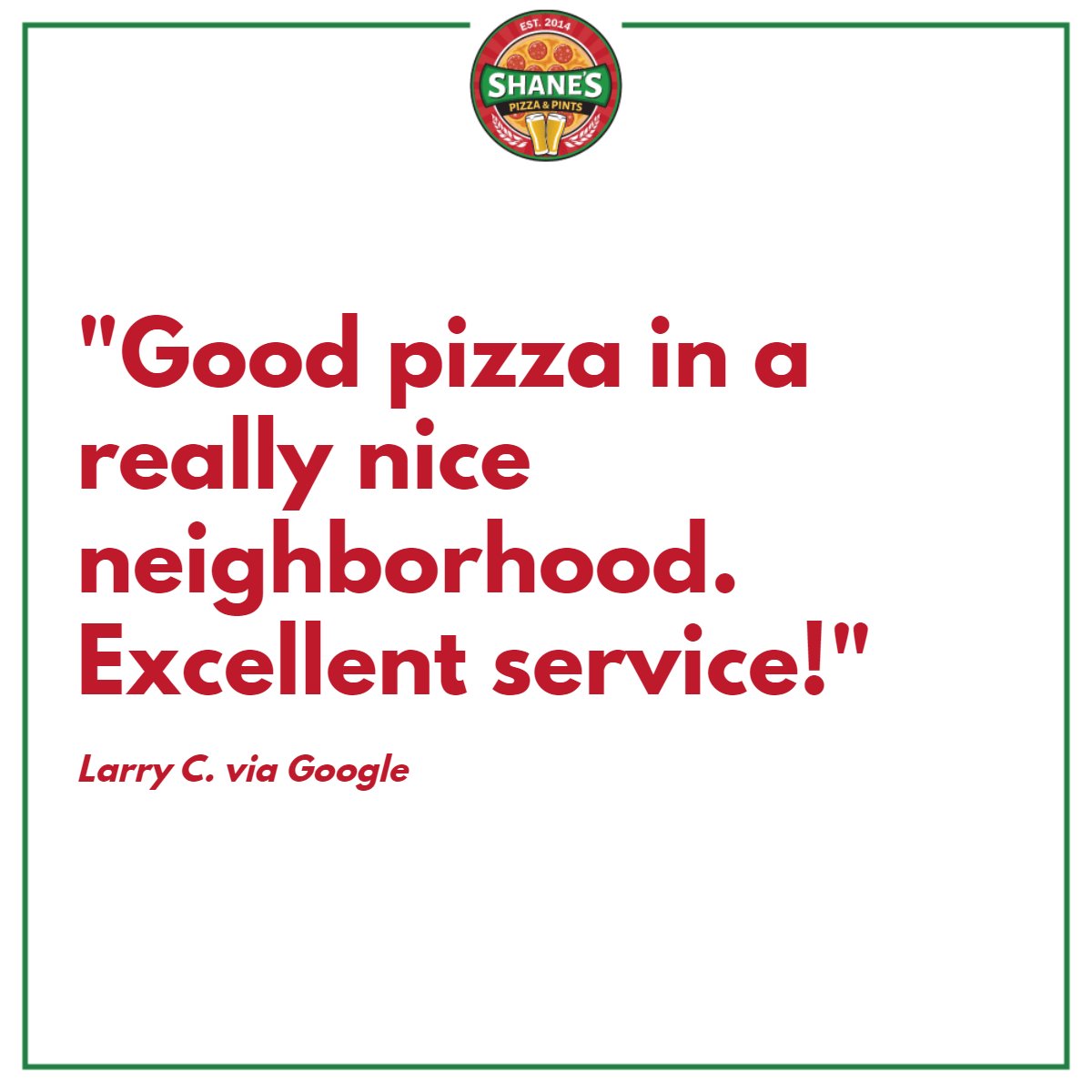 Going to a new restaurant is like putting them to the test. Good thing we always pass with flying flavors, at least in Larry's eyes.