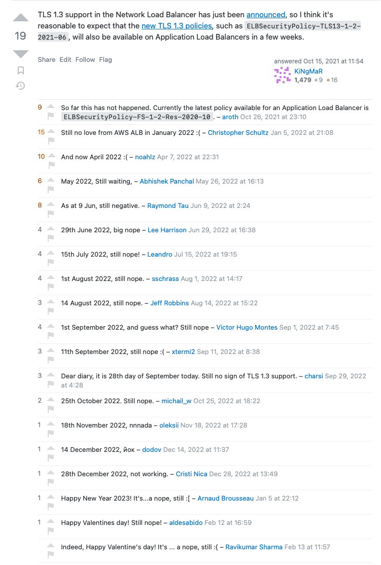 perbergland's tweet photo. The silence from Amazon is deafening, still. Any news @nathankpeck ? https://t.co/6D65AJ2dPm