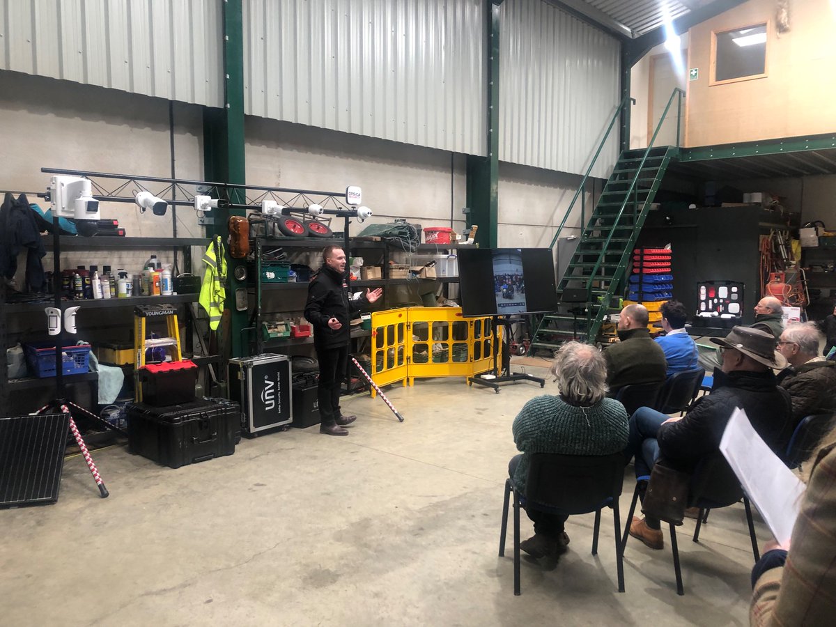 The team @nfum_HertfordNH hosted a busy Rural Crime Prevention Event today 🚜 🚨

Great to try a new approach to police engagement, a big thanks goes to presenters from ROST <a href="/what3words/">what3words</a> <a href="/opsicaUK/">OPSiCA Security</a> <a href="/NaVCIS_UK/">NaVCIS</a> <a href="/DatatagID/">Datatag</a> <a href="/EastHertsPolice/">East Herts Police</a> 

#BackBritishFarming