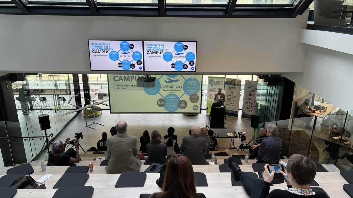 take_roots's tweet photo. โWeโre looking to optimally use our resources,โ shared Ramki Doraiswami @FlyYEG
Embracing key technologies like #AugmentedReality, autonomous transport systems, and mobile apps will increase the passenger experience.
#TechAlberta #RPAS https://t.co/PoHVQ69ocV