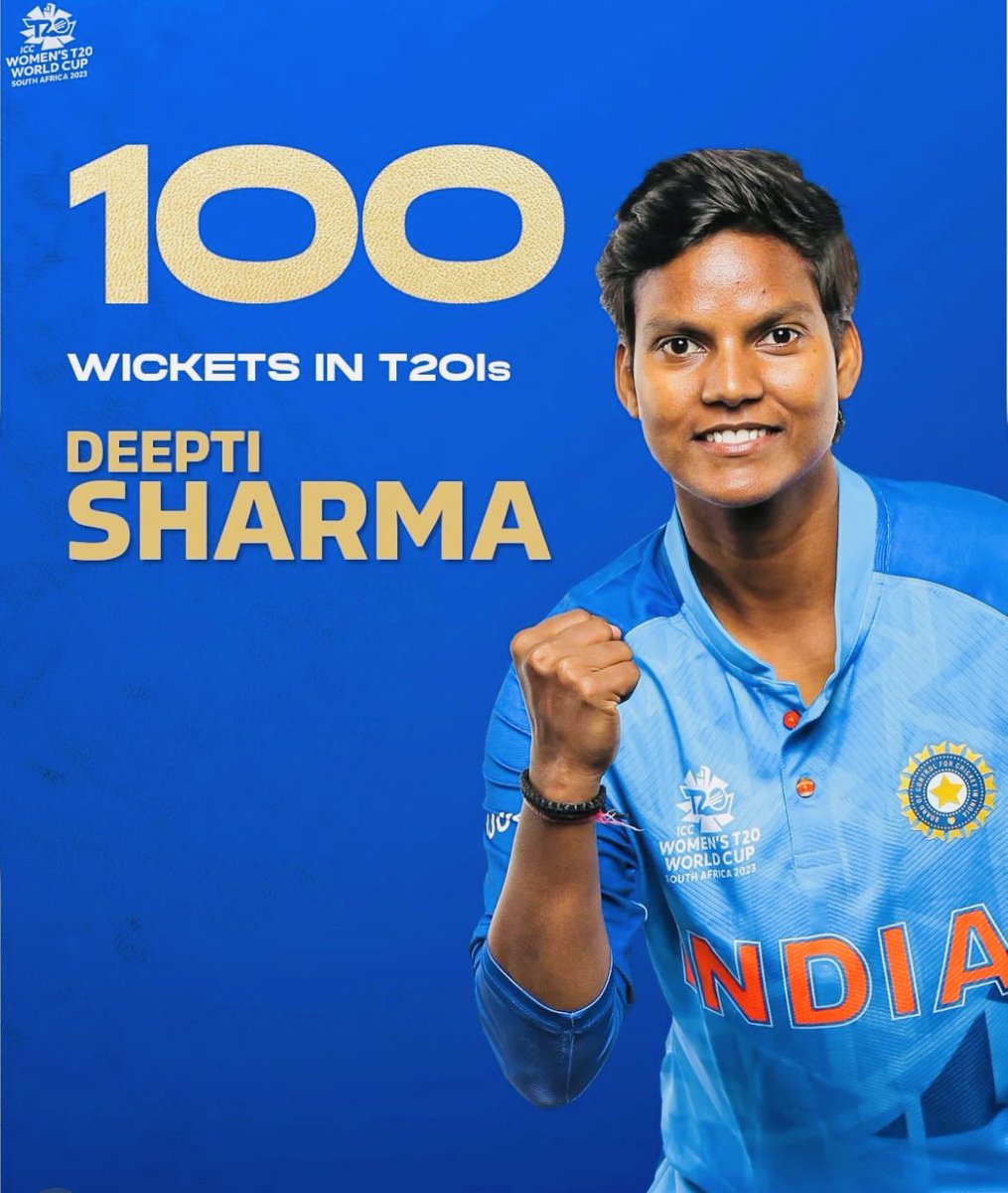 15.02.2023 🗓️ Player of the Match 🏆 & 100th T20i wicket ✅Always a special feeling representing my country at the highest level. Thankful to my support pillars- my parents. Wishing you both a very happy anniversary.❤️💙 #Momdadanniversary❤️ #wt20worldcup2023 #teamindia🇮🇳