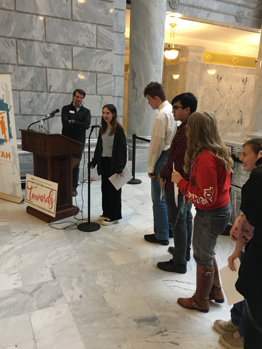 YouthServiceSLC's tweet photo. Thank you Kearns Jr High Afterschool staff and student for representing Youth Services so well for the Afterschool Day on the Hill on 2/14. #afterschool #KearnsJrHighSchool https://t.co/74gIL2bCE1