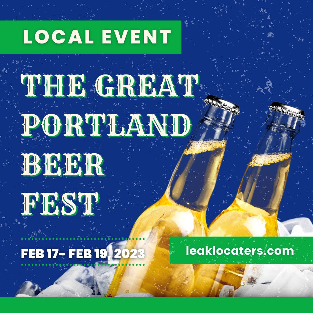 LeakLocaters's tweet photo. Hello beer lovers! Come and join The Great Portland Beerfest! With over 30 breweries from the Portland Metro area in attendance, you won't want to miss out on this fantastic family event with your friends and family! Visit https://t.co/jxeiq2qJTI... for more info.
#beerfestival https://t.co/AtNzqq1HjV