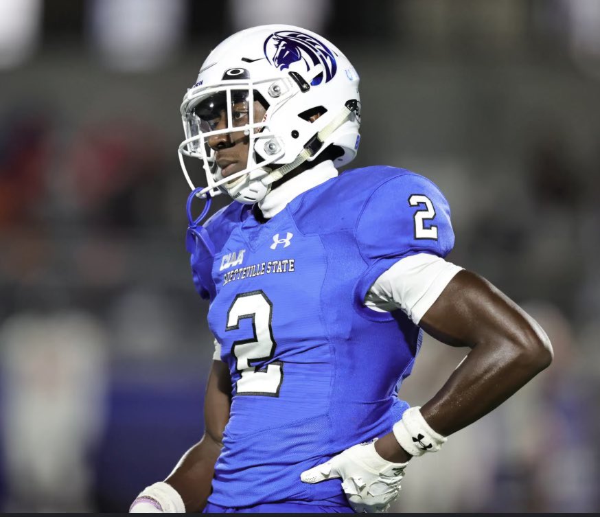 After a great talk w/ <a href="/CoachAye/">Coach Dom Anderson</a> I’m blessed to announce my offer to Fayetteville State University #BroncoPride #ProudToBe <a href="/FSUBroncos/">FSU Broncos</a> <a href="/rhayes29/">Richard Hayes</a> <a href="/BTownBulls7v7/">LJ Flintall</a> <a href="/WarriorsWA/">Western Alamance HS Football</a>
