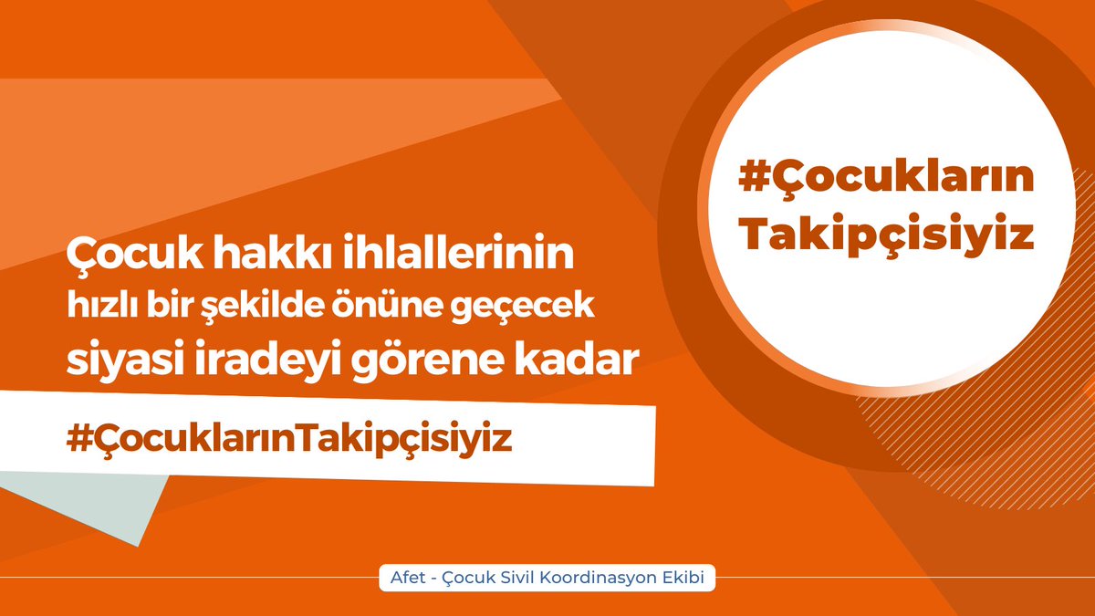 #Cocuklarıntakipcisiyiz