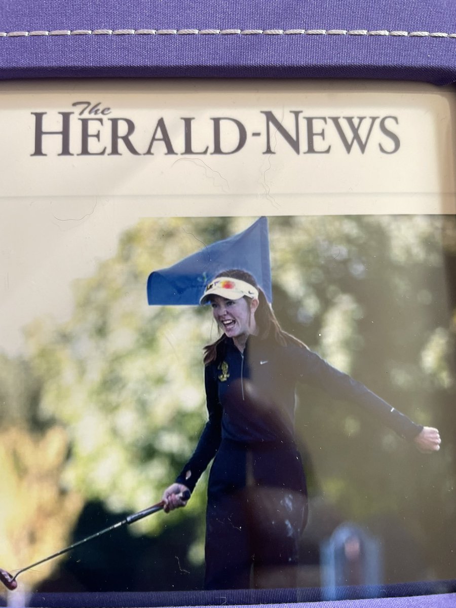 2_JD's tweet photo. @JT_GirlsGolf @ladylionsgolf @JolietCentralAD @JolietWestAD So much appreciation for what you &amp; @natoc02 have done to help Jamie achieve this goal. Couldn’t be prouder of our baby girl. JT girls golf will always hold a special place in our hearts. #nextshot 💜 #golions https://t.co/Xs5vMOrhlH