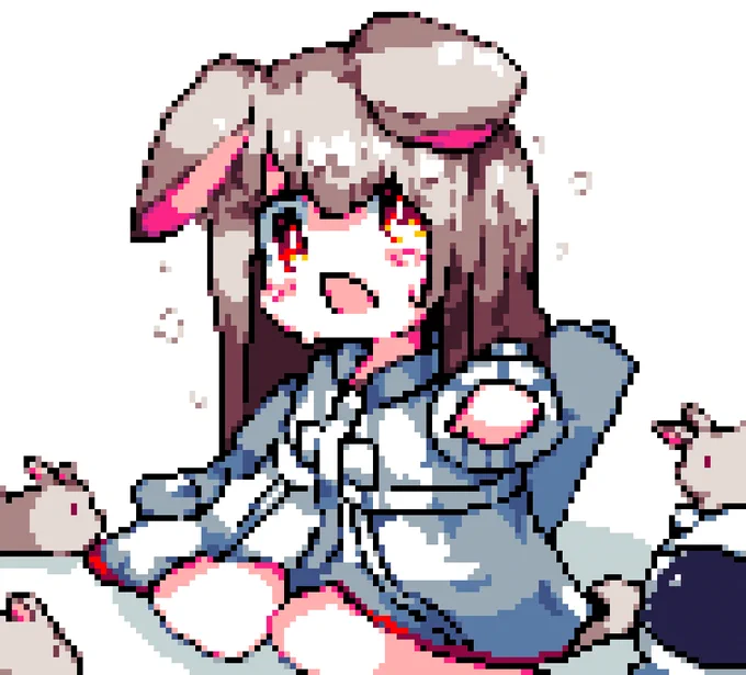 bunnified  #pixelart #ドット絵 