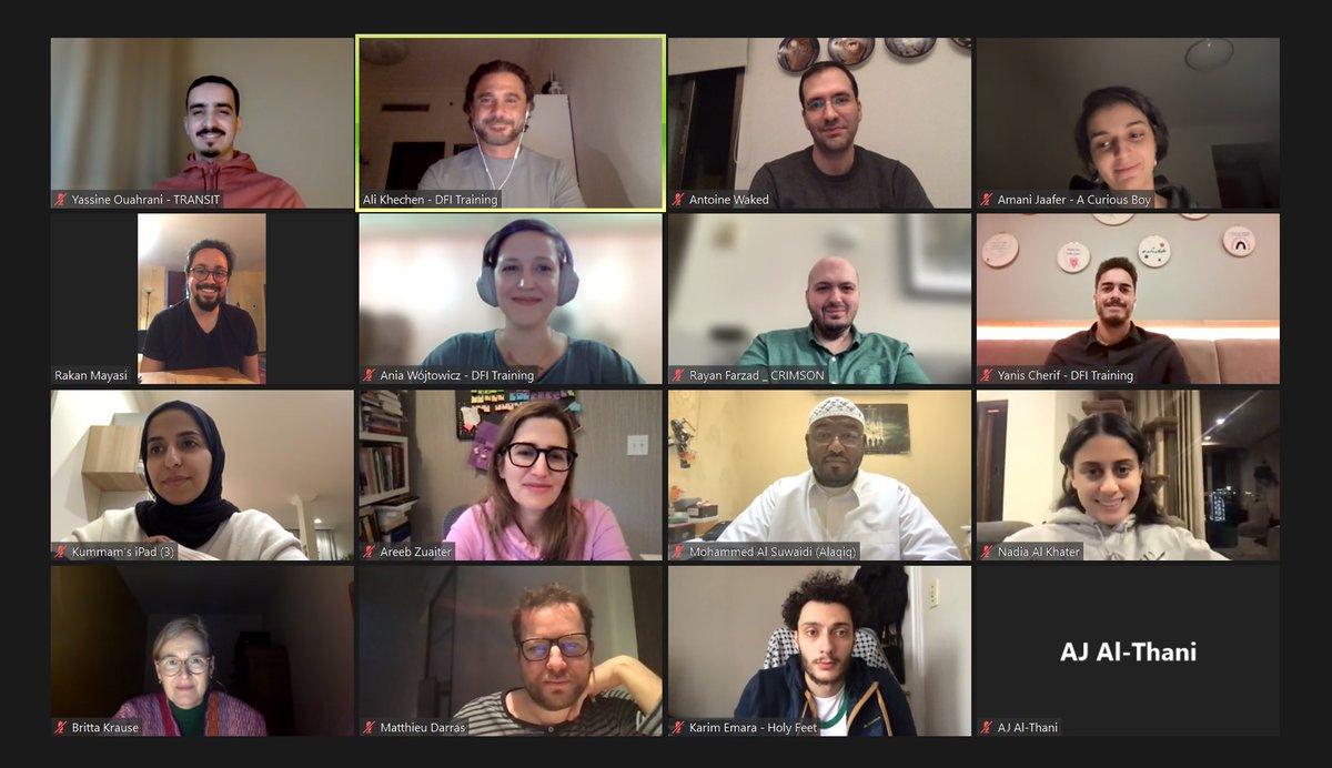 DohaFilm's tweet image. We are thrilled to announce the successful conclusion of 3 incredible workshops last week. Our Series Lab, Short Script Lab, and Hezaya workshops brought together aspiring and established filmmakers from around the world to learn from some of the industry's top experts.