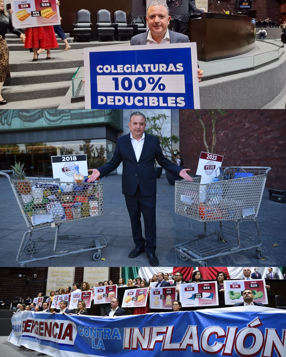 CQuintanaMtz's tweet photo. Los Diputados Federales de Acción Nacional tenemos un #PlanDeEmergenciaContraLaInflación , porque en el #PAN siempre vamos a defender la economía de las familias de México.

#CarlosQuintana #DiputadoFederalDistrito10 https://t.co/wu1lOjsm6y