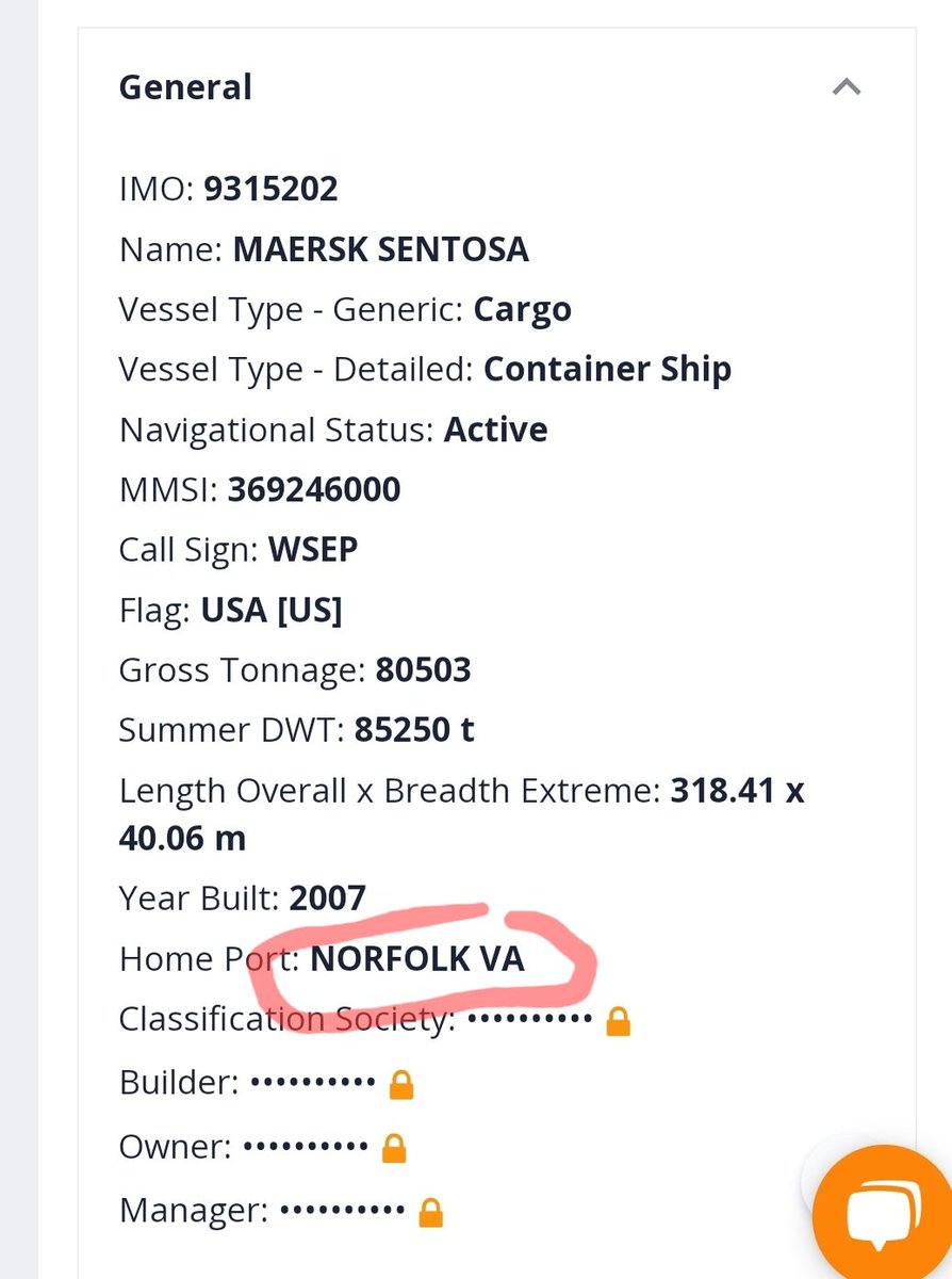 cabdiraxmanmid's tweet photo. #Markabka Maersk Sentosa oo ku badmaaxa calanka 🇺🇸 ayaa soo galay Bada Cas. Wuxu ka soo shiracday magalda Norfolk, Virginia oo uu ku yaalo talska Ciidamda Bada 🇺🇸

18 feb. Ayuu Ku soo xidhan doona #Berbera oo uu 25 feb. Ka dhici doono #dhoolatuska #ciidanka 🇺🇸 &amp; xulafdiisa Afrika https://t.co/Vi9wskxLAX