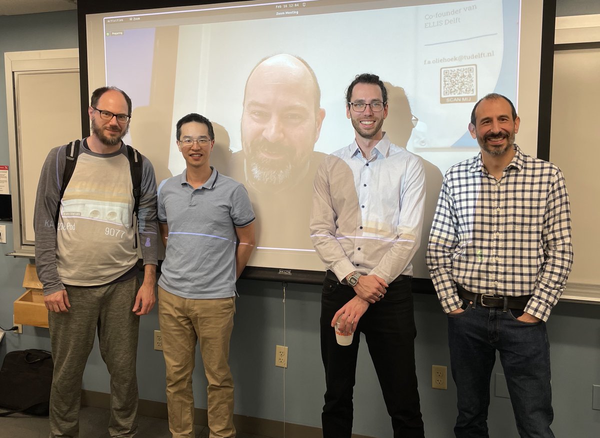 Chris Amato (@cjdamato) on Twitter photo Congrats to my PhD student Sammie Katt for passing his defense titled "Bayesian Partial Observable Reinforcement Learning." Very cool work, Sammie! (with <a href="/faoliehoek/">Frans Oliehoek</a>, <a href="/RobotPlatt/">Robert Platt</a>, and Lawson Wong). Congrats to my PhD student Sammie Katt for passing his defense titled "Bayesian Partial Observable Reinforcement Learning." Very cool work, Sammie! (with <a href="/faoliehoek/">Frans Oliehoek</a>, <a href="/RobotPlatt/">Robert Platt</a>, and Lawson Wong).
