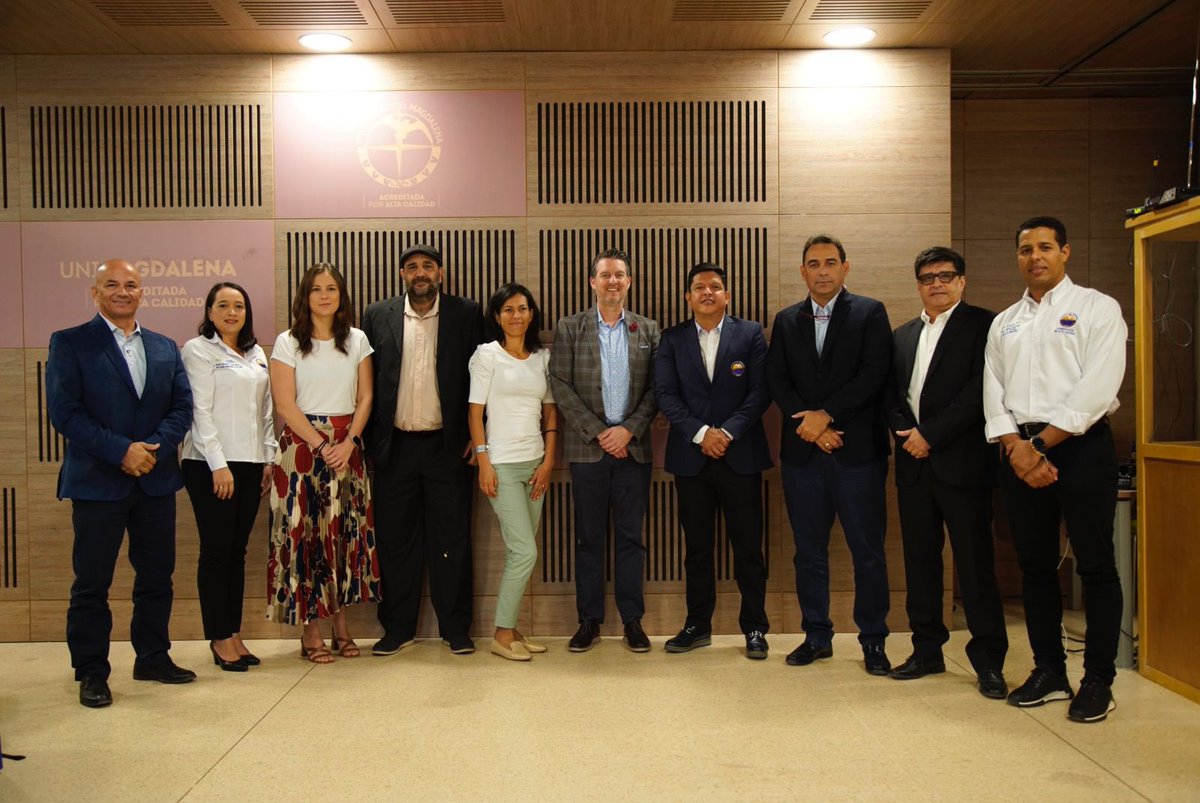 Ing Pablo Vera. Phd (@pverasalazar) on Twitter photo Estamos en el primer día de visita de nuestros pares evaluadores Lina Landinez,Cameron Maccoy y Claudia Dulce para demostrar que la <a href="/Unimagdalena/">Universidad del Magdalena</a> es una institución que merece acceder a la Accreditation Council for Entrepreneurial & Engaged Universities. Estamos en el primer día de visita de nuestros pares evaluadores Lina Landinez,Cameron Maccoy y Claudia Dulce para demostrar que la <a href="/Unimagdalena/">Universidad del Magdalena</a> es una institución que merece acceder a la Accreditation Council for Entrepreneurial & Engaged Universities.