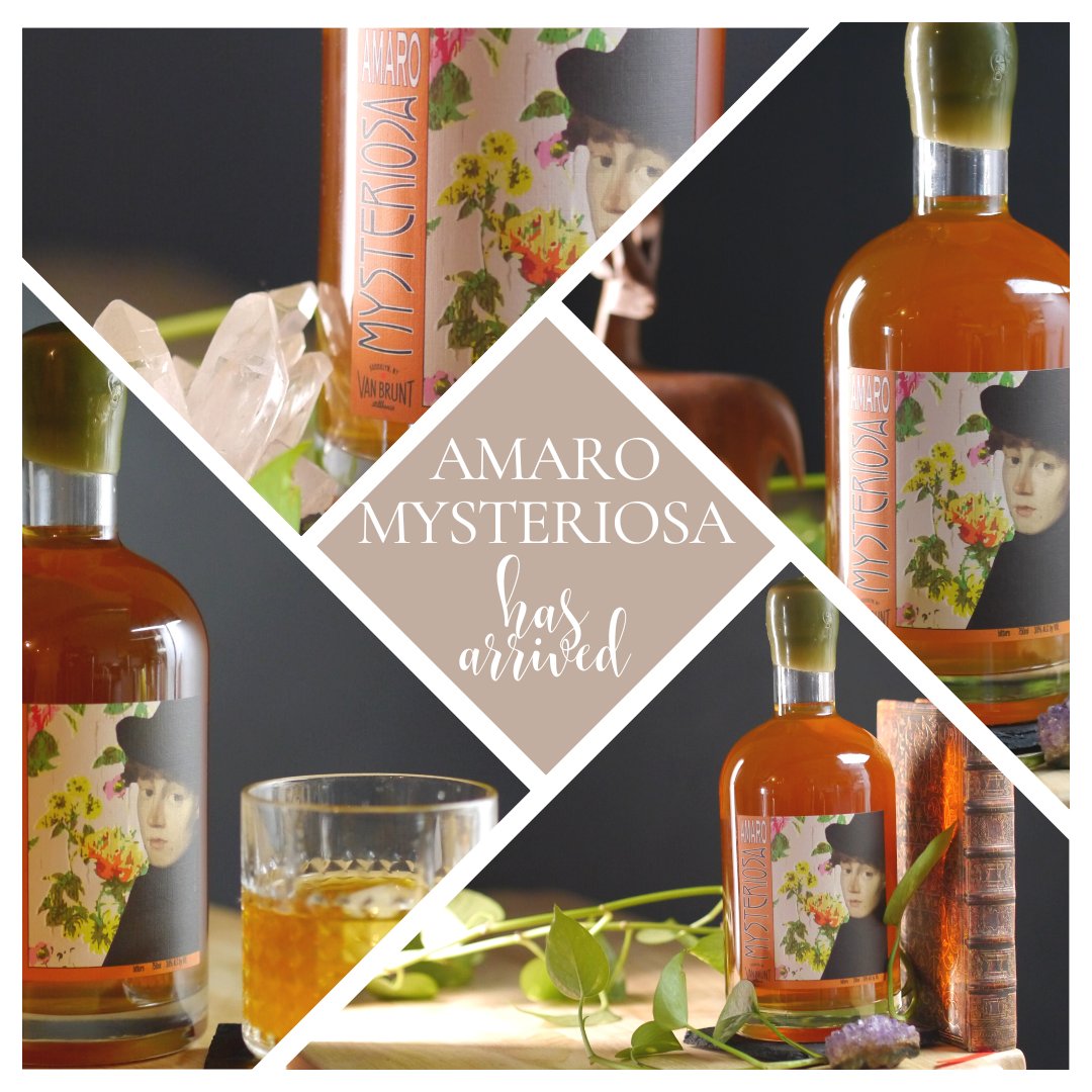 If you haven't had the pleasure of trying our NEW Amaro Mysteriosa drop by the Van Brunt Stillhouse Tasting Room this weekend!

Feb 18th we will be celebrating this and our Barrel Aged Gin with tastings, craft cocktails, and more!

See you there!