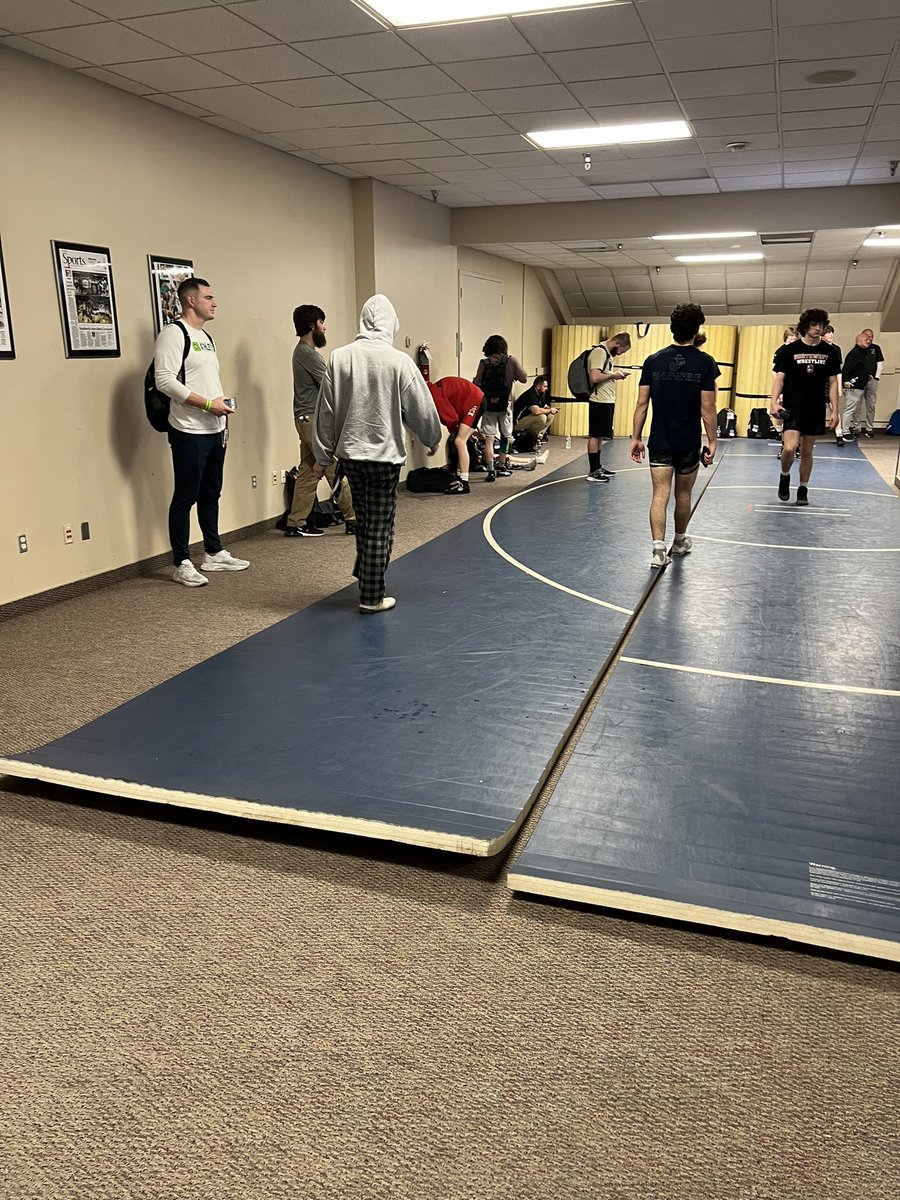 Getting Closer! Symon Has Entered The Holding Area! 🤼