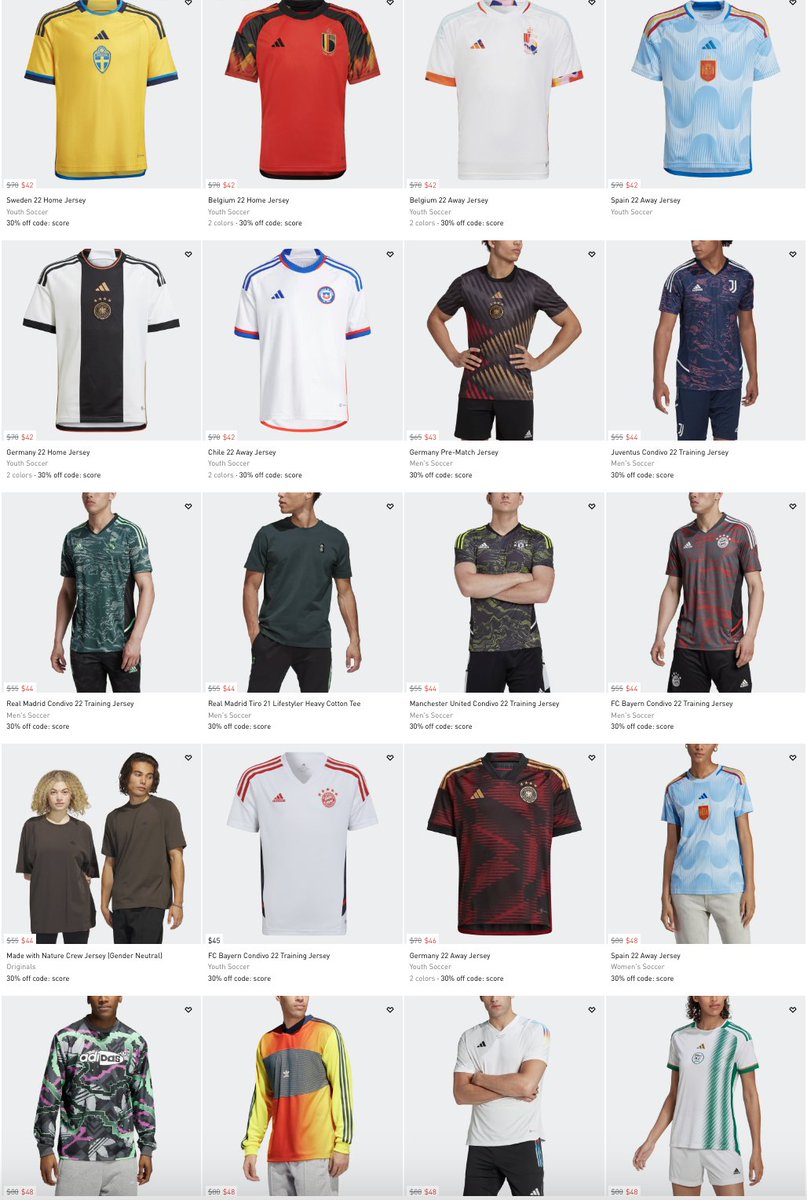 SNKR_TWITR on Twitter "AD EXTRA 30 off most discounted adidas Soccer