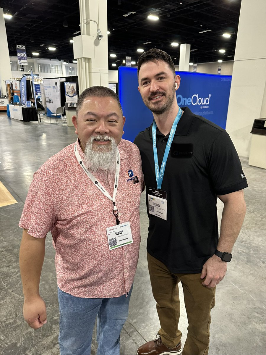 Infosecpat's tweet image. Had a blast at ITEXPO 2023. Had the pleasure meeting Ronnie Wong @Ronnie_ITProTV @ITProTV. 

#TECHSUPERSHOW