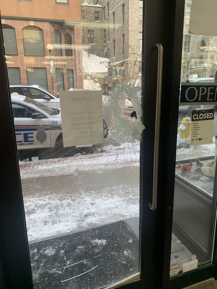 NaturalNL's tweet image. We are closed today due to a brazen broad daylight break-in and theft just after 7:00 this morning. Several other downtown locations were victimized overnight too. These incidents drain business owners and their teams, and make small business even less viable than it already is.