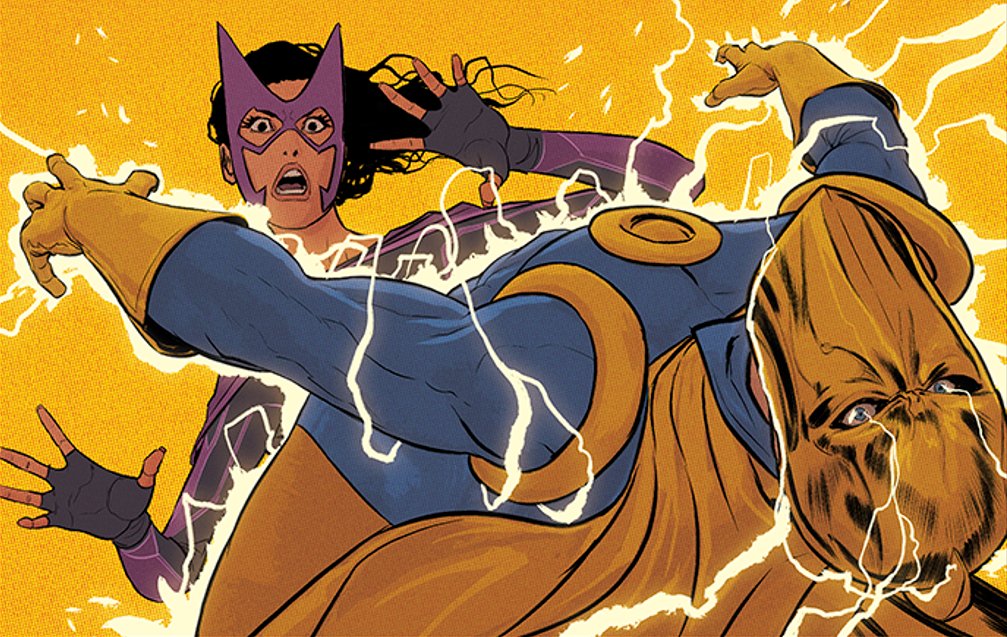 Hey, I didn't touch you! #JSA #DCComics #Huntress #DrFate