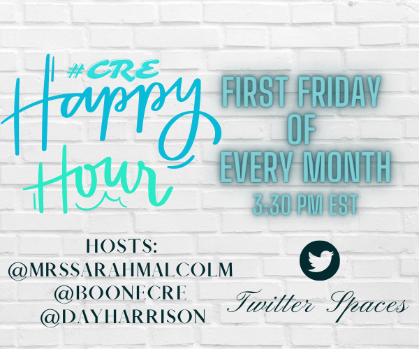 theBrokerList's tweet photo. Twitter Spaces is awesome and our #CREHappyHour on the 1st Friday of each month helps us all reach more people and network. I am so grateful to have met @MoVoProduction as a result. Thanks for the wonderful chat today, Mo and I look forward to a long friendship! #CREmarketing Learn more about Mo here: https://t.co/RHGNcRNkdg
Join our next #CREHappyHour on Friday, March 3rd at 3:30 pm EST and make connections. Link to be posted in the comments!
@MrsSarahMalcolm @BooneCRE