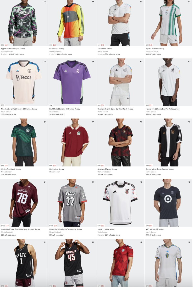 SNKR_TWITR on Twitter "AD EXTRA 30 off most discounted adidas Soccer