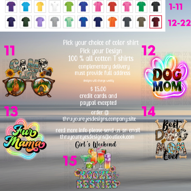 sherrie1214's tweet photo. NEW   100% cotton t shirts https://t.co/Q1dXwzfNfM 
order above link
need more info email to thruyoureyesdesings@outlook.com 
Facebook Thru Your Eyes Designs https://t.co/6NxM5s271U
